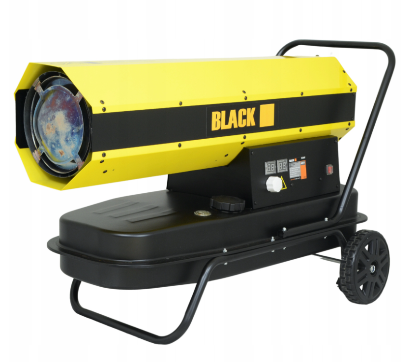 Дизельный обогреватель / Тепловая пушка (дуйка) 25 кВт BLACK с LCD-термостатом, бак 18 л (Польша) Киев - изображение 2