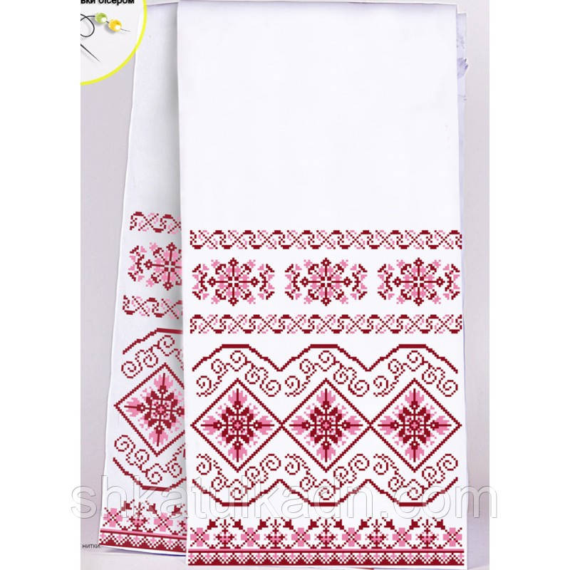 Схема для вишивання бісером (нитками)рушник на ікони Дніпро - фото 1