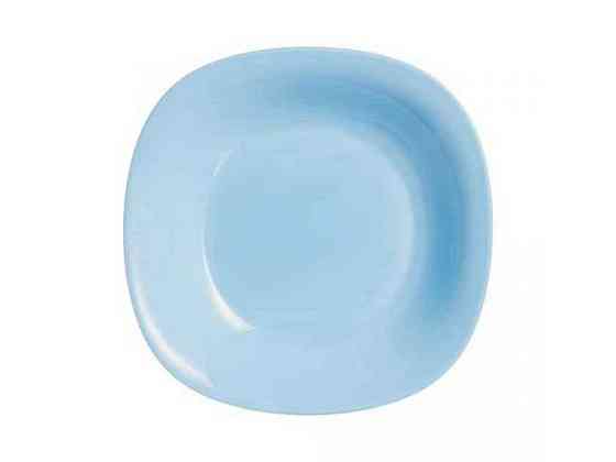 Тарілка глибока 210мм квадратна Carine Light Blue (6шт в уп) P4250 ТМ LUMINARC Solmir Київ