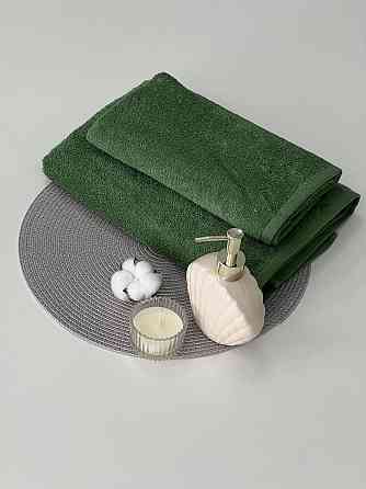 Комплект полотенец однотонных Ideal Textile 50х90см + 70х140см 360 г/м2 Черновцы