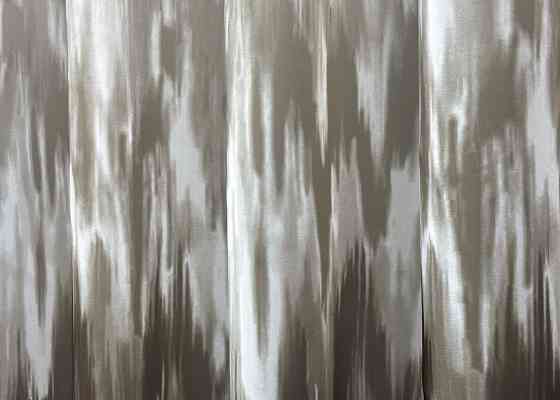 Тюль VR-Textil 1761т Шифон с принтом Венге с белым 300х270 см (42-0788) Киев