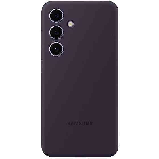 Чохол-накладка Samsung Silicone Cover для Samsung Galaxy S24 SM-S921 Dark Violet (EF-PS921TEEGWW) ( 14732 ) Харьков
