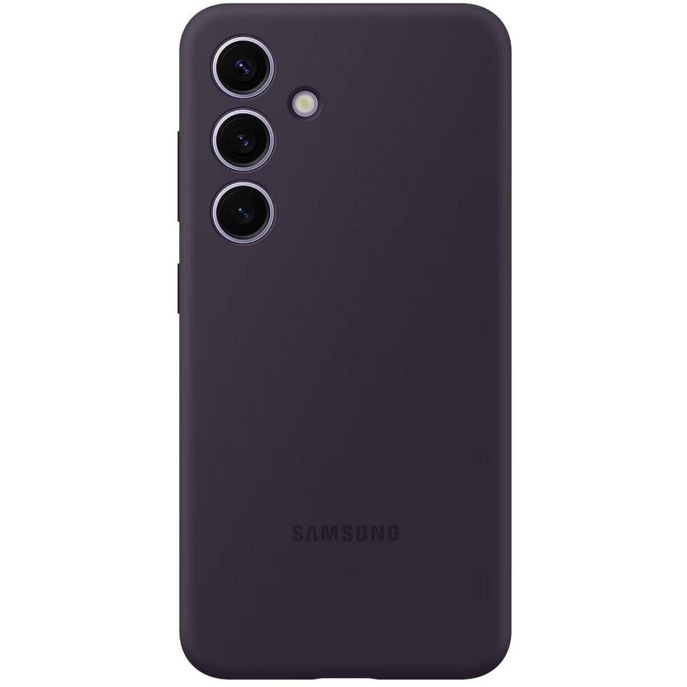 Чохол-накладка Samsung Silicone Cover для Samsung Galaxy S24 SM-S921 Dark Violet (EF-PS921TEEGWW) ( 14732 ) Харьков - изображение 1