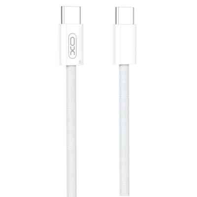 Дата кабель USB-C to USB-C 1.0m 60W white XO (NBQ260A_С_White) Вінниця