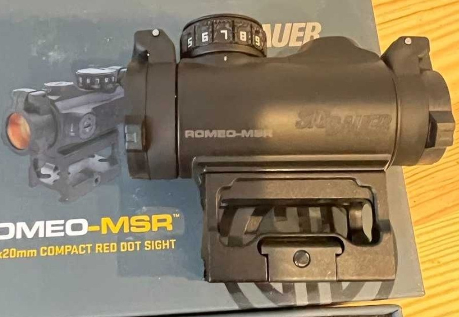 Прицел коллиматорный Sig Sauer Optics Romeo MSR 1x20мм 2 MOA Red Dot Киев - изображение 5