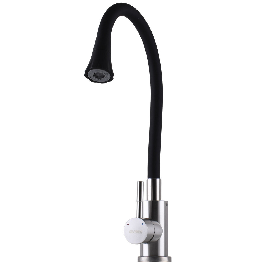 Змішувач для кухні Globus Lux Alpen SBT1-203SA-B01 Київ - фото 4