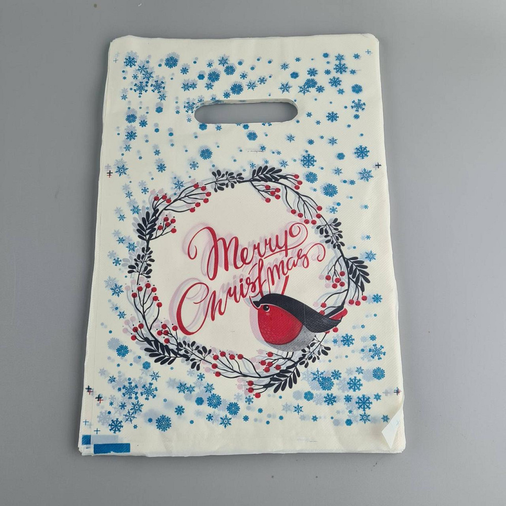 Пакеты с вырубной ручкой (20*30) Н Год 