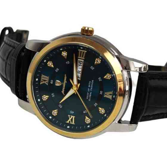 Годинник чоловічий наручний Poedagar Unique Men Leather Deluxe (2 ремінці) Вінниця