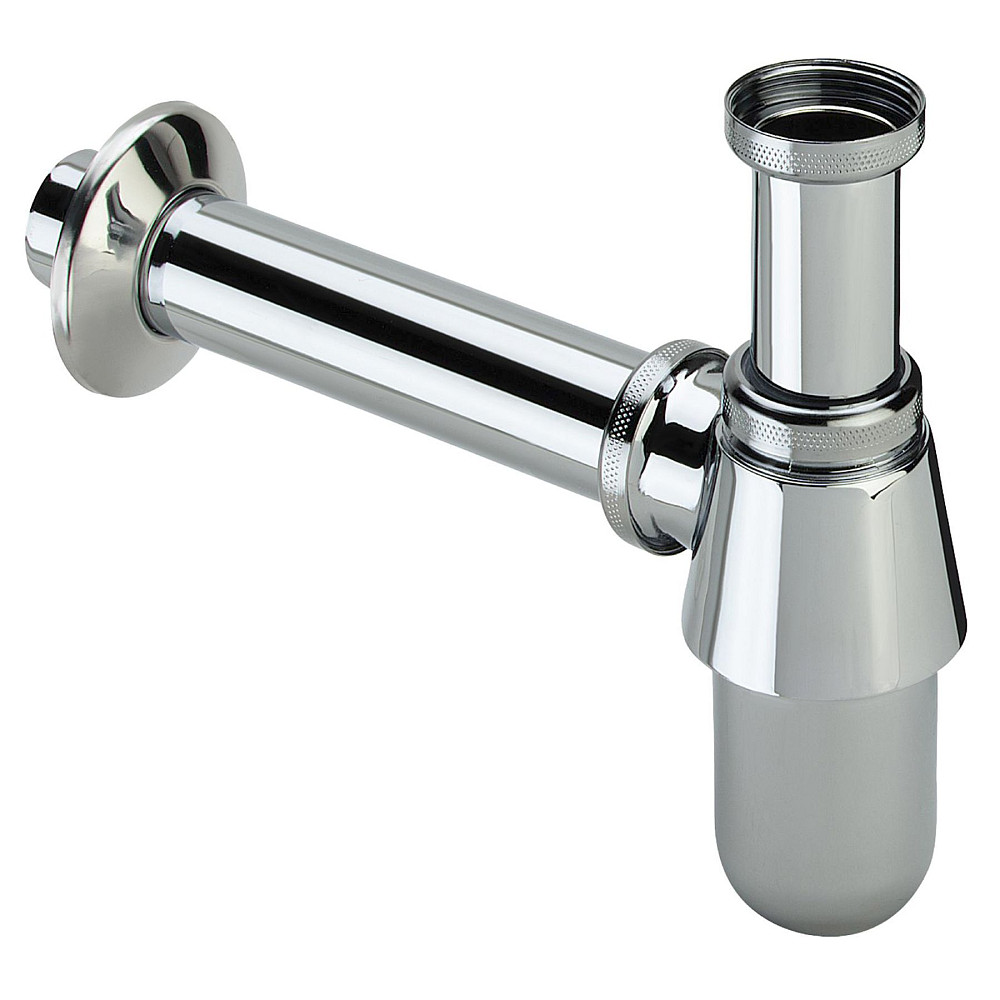 Сифон для раковини VIEGA 1 1/4″ х1 1/4″ металевий хром бутил. б/г100674 Луцк - изображение 1