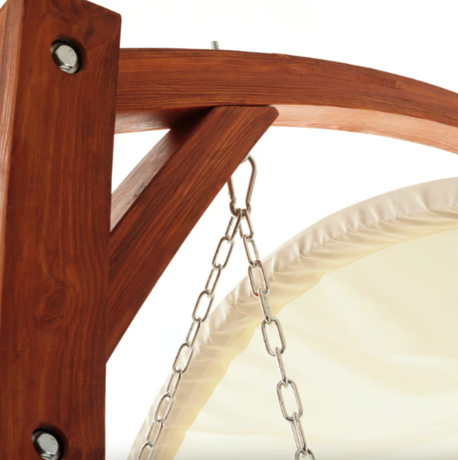 Садова гойдалка Di Volio Pergia двомісна бежевий Киев - изображение 3