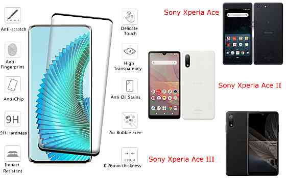 Захисне скло HyperGlass Pro для Sony Xperia Ace, Ace II, Ace III – максимальна чутливість та захист Київ