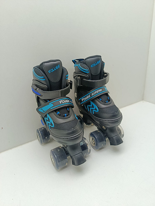 Ролики квади розсувні з підсвіткою колес Banwei SK-9850 S (31-34) Луцьк - фото 4