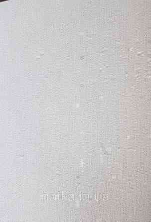 Обои виниловые на флизелине AS creation The Bos 0.53х10 однотонные структурные тонкие полоски бело молочные Киев