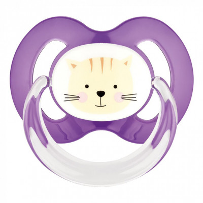 Пустышка Baby-Nova Pets 6-18 мес. розовая/фиолетовая 2 шт (3962318) Винница - изображение 2