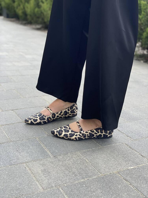 SEE SEVEN Балетки жіночі SEE SEVEN 1678 леопард (весна-осінь, шкіра натуральна) (5479) Коломия - фото 8