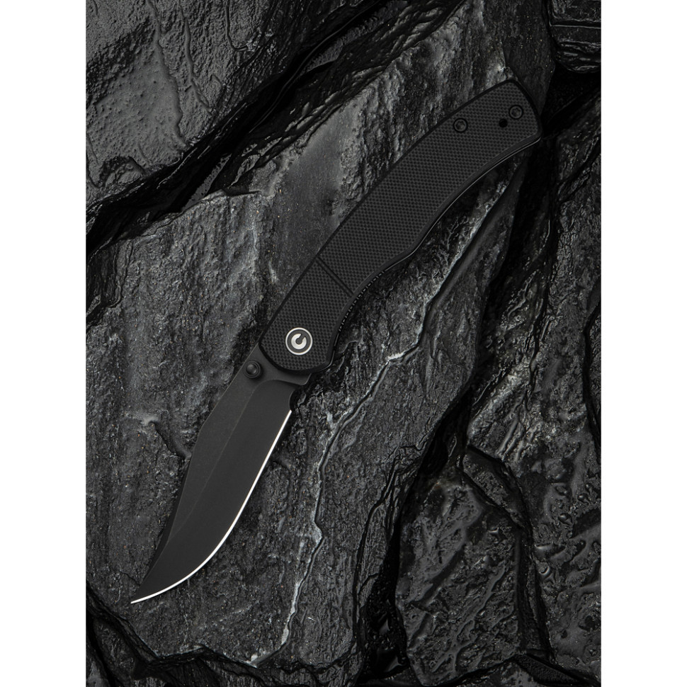 Ніж складаний кишеньковий Civivi Clingman, (7.6 см) Nitro-V / G10 чорний Киев - изображение 10