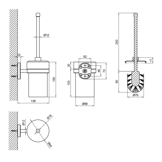 Йоржик підвісний Lidz Oreo 0502 LDORE0502WHI32442 White Київ