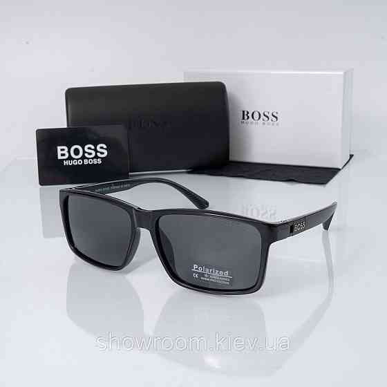 Сонцезахисні чоловічі окуляри з поляризацією Boss (4866) Київ
