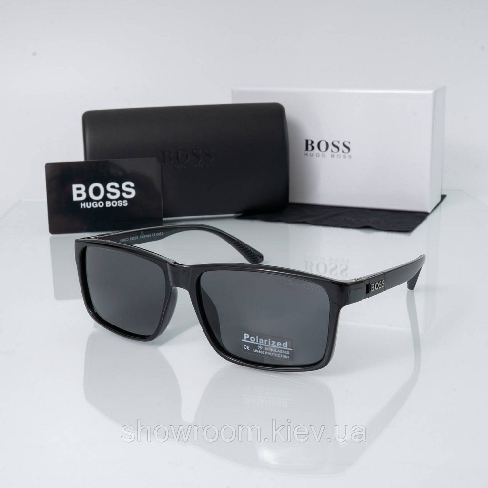 Солнцезащитные мужские очки с поляризацией Boss (4866) Киев - изображение 1
