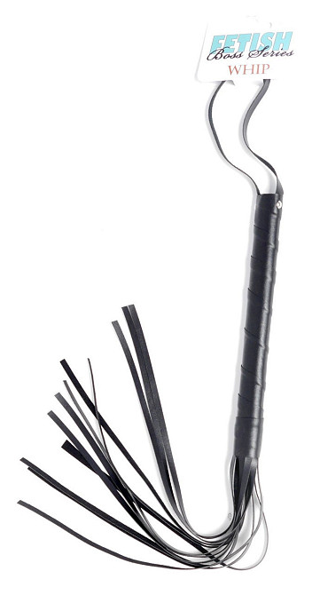 Флогер з колекції Fetish Boss Series - Whip Black (довжина 50 см), BS3300105 Sex Aura Київ - фото 1