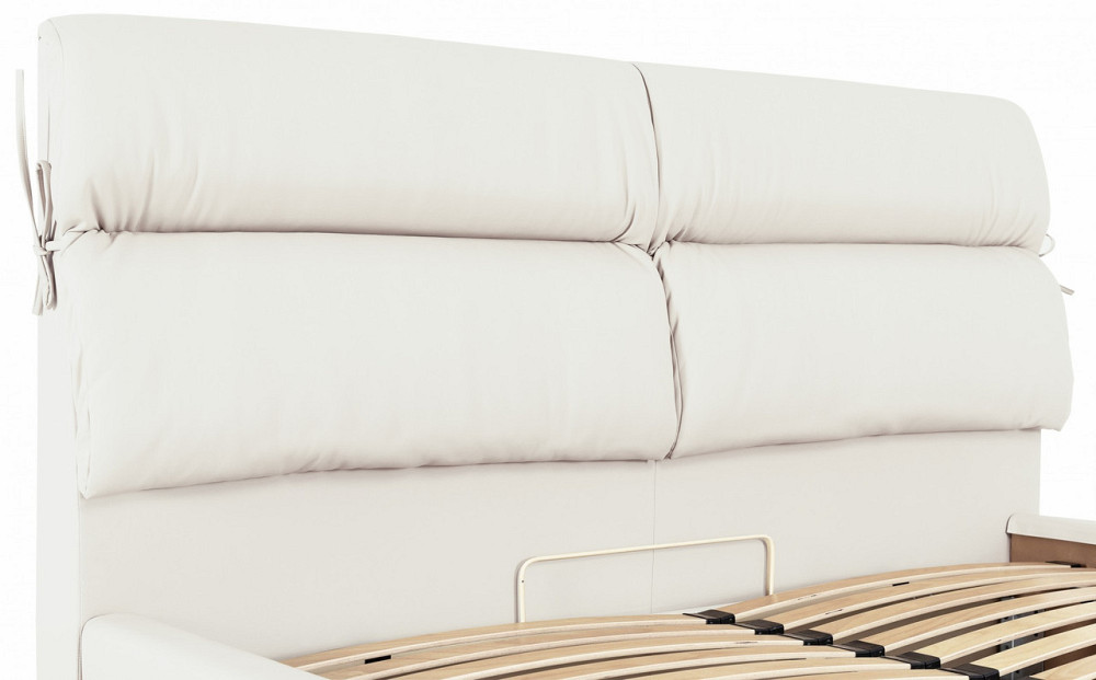 Кровать Двуспальная Edinburgh Comfort 180 х 190 см Fly 2200 С подъемным механизмом и нишей для белья Белый Днепр - изображение 13