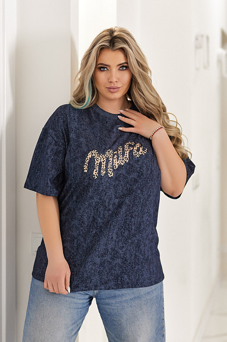 Оверсайз футболка тай-дай 