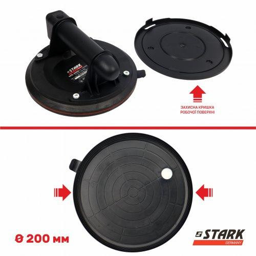 Присоска вакуумна акумуляторна STARK VPE-200A 160 кг Одесса - изображение 9