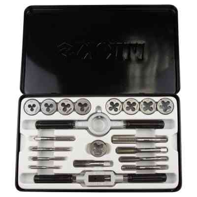 Набор метчиков и плашек Sigma 20 предм., металлический кейс (1643111) Винница