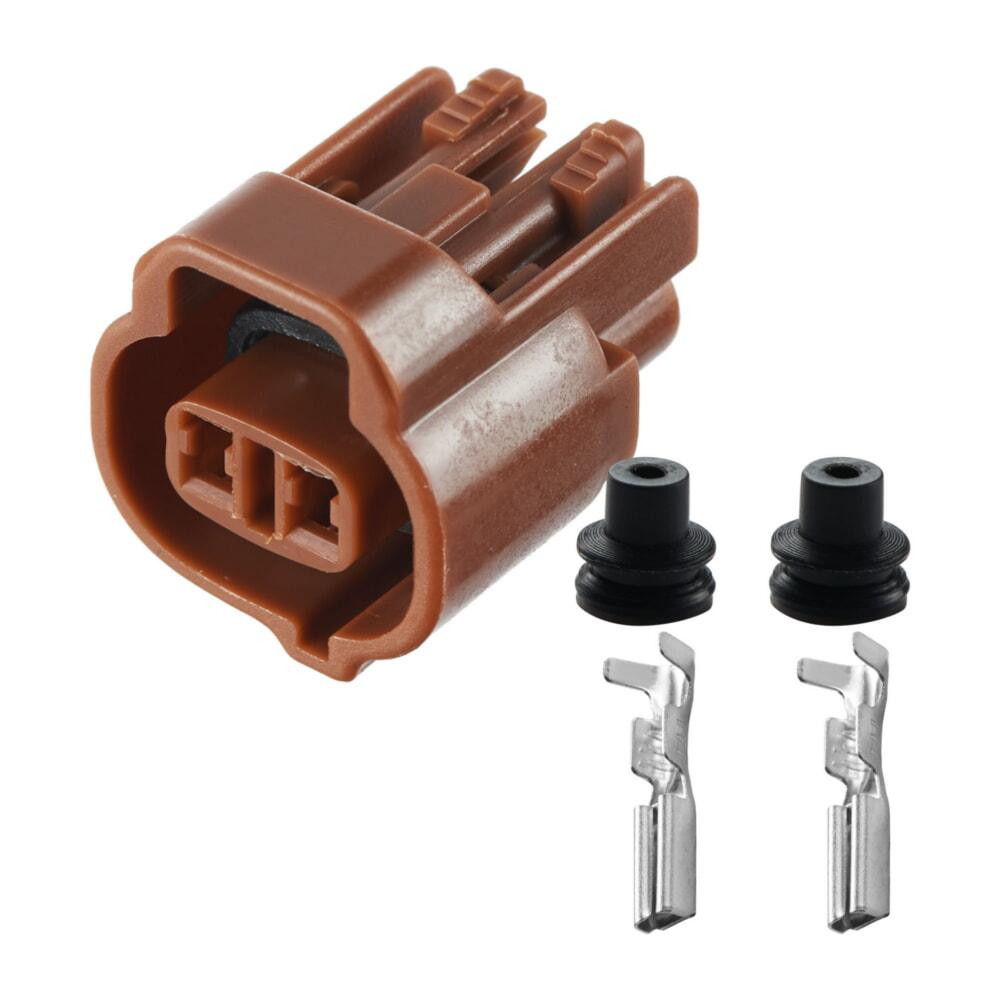 Роз'єм конектор 2-кон., Аналог 40069, 6189-0033, 09900-28710-01000700000AV, SUMITOMO Японія Lexus, Mazda, Mitsubishi, Toyota Київ - фото 1