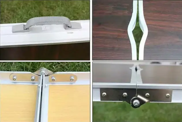 Складной туристический усиленный стол с 4 стульями для рыбалки и пикника Винница - изображение 5