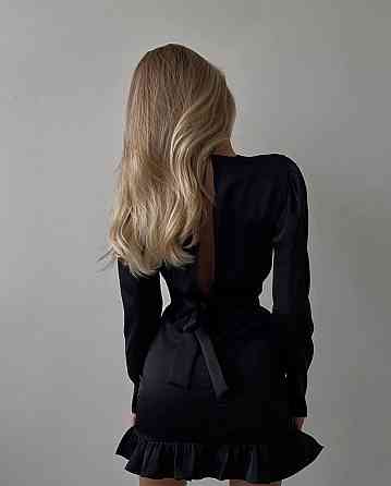 Женская вечерняя романтическая мини-платье из качественной костюмки 46/48 Одесса