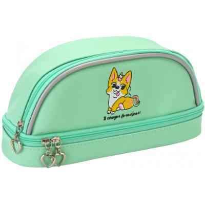 Пенал Cool For School 2 відділення салатовий (CF87217) Вінниця