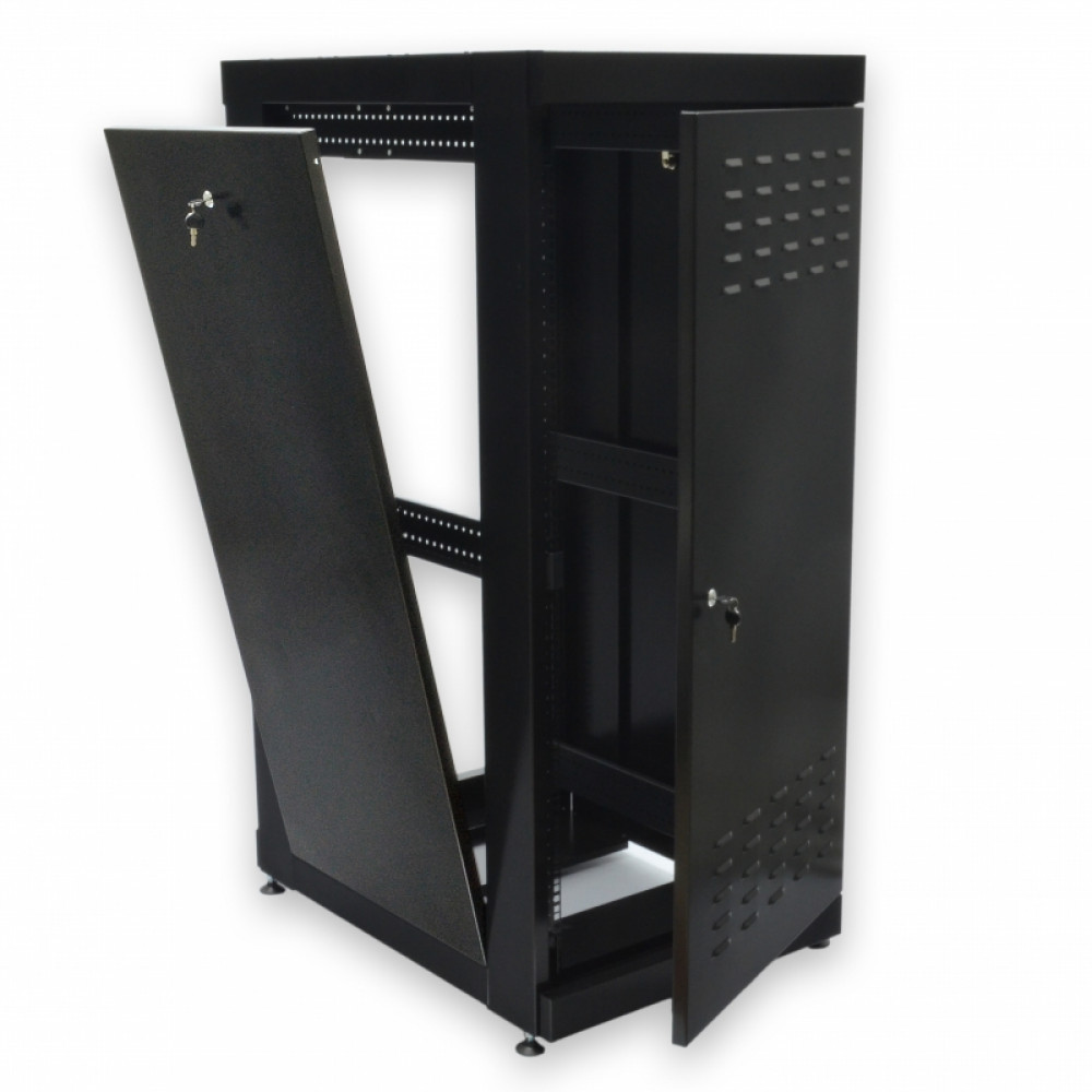 Шафа серверна CMS 28U 610 х 865 UA-MGSE2868MB посилена для мережевого обладнання Київ - фото 5