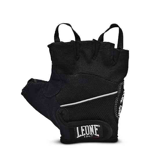 Рукавички для фітнесу Leone Gel Shock Black M Каменское