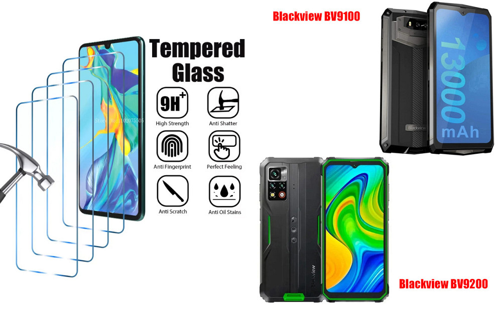 Захисне скло ArmorGlass для Blackview BV9100, BV9200 – стійке до подряпин та ударів Київ - фото 1
