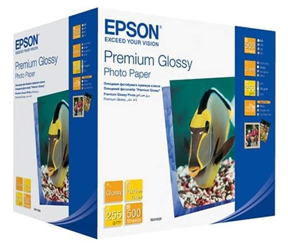 Epson Premium Glossy Photo Paper 100mm x 150mm, 500 л. (C13S041826) Київ - фото 1