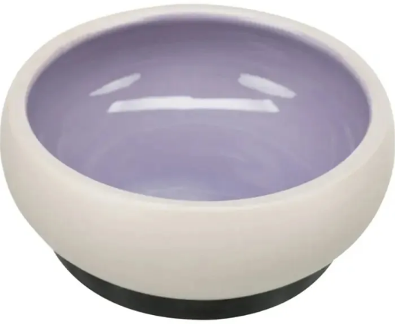 Миска для собак Trixie керамическая на резиновой основе 1 л 17 см в ассортименте Винница - изображение 1