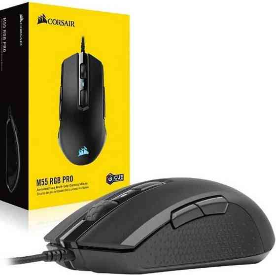 Миша дротова ігрова: Corsair M55 RGB Pro Black. Київ