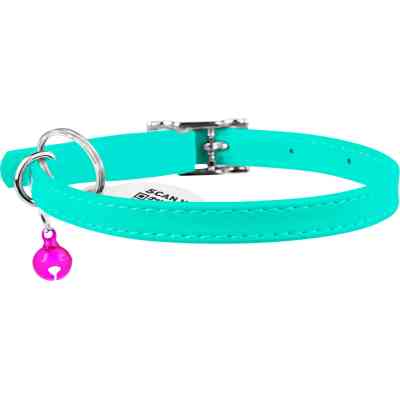 Нашийник для тварин WAUDOG Glamour з QR паспортом Д 22-30 см ментоловий (324813) Вінниця