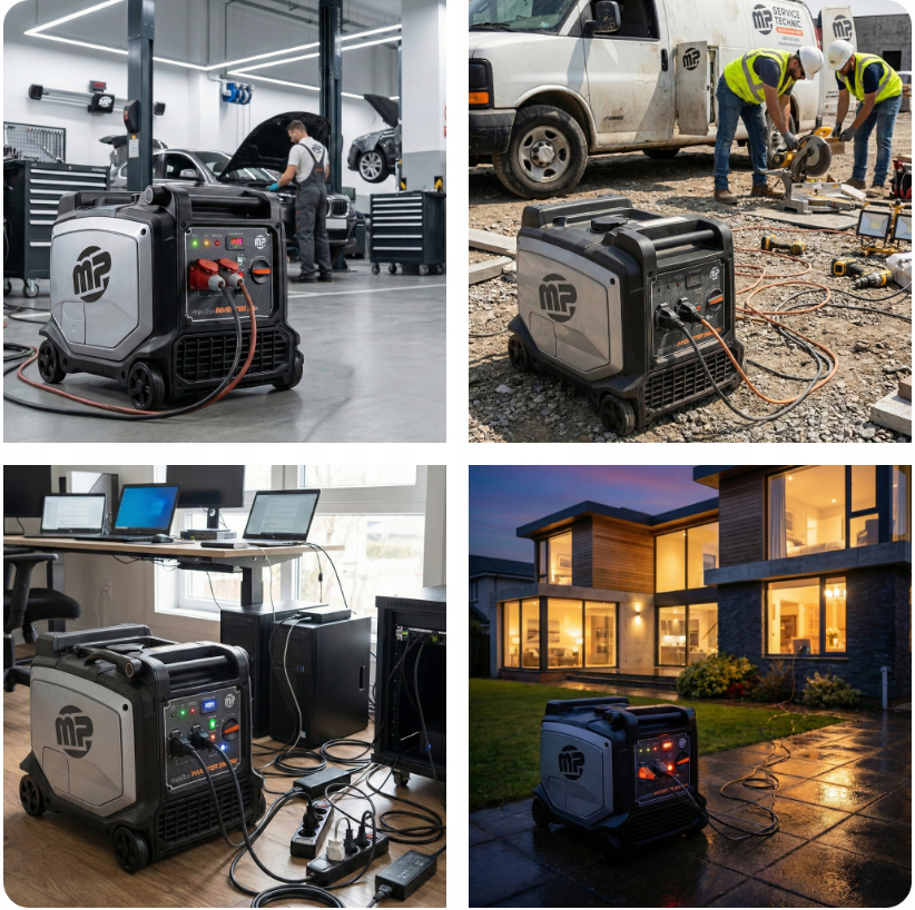 Інверторний генератор 3800Вт Majster Polska (Польща) Київ - фото 10