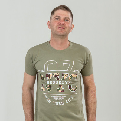 Футболка Sol's Imperial 190 NYC хакі S (11500268/96S) Вінниця - фото 1