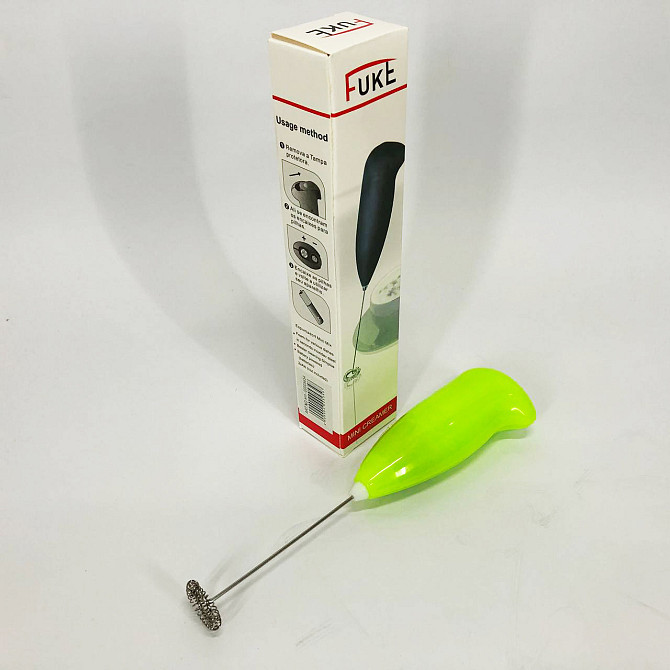 Миксер для капучино FUKE Mini Creame, Капучинатор вспениватель яиц, HU-883 Капучинатор ручной Киев - изображение 4