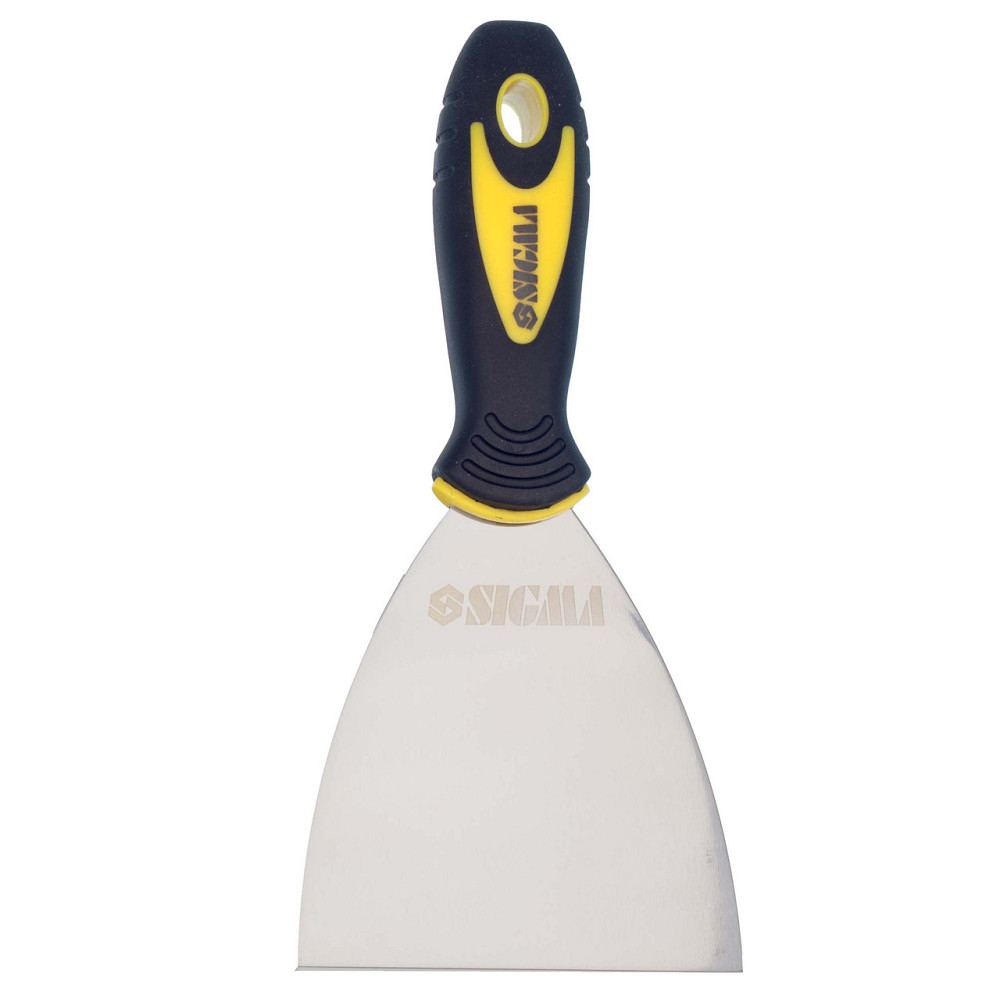 Шпательная лопатка нержавеющая Profi 100мм SIGMA (8322141) Киев - изображение 4