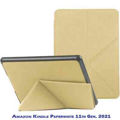 Чехол для электронной книги BeCover Ultra Slim Origami Amazon Kindle Paperwhite 11th Gen. 2021 Gold (711056) Винница