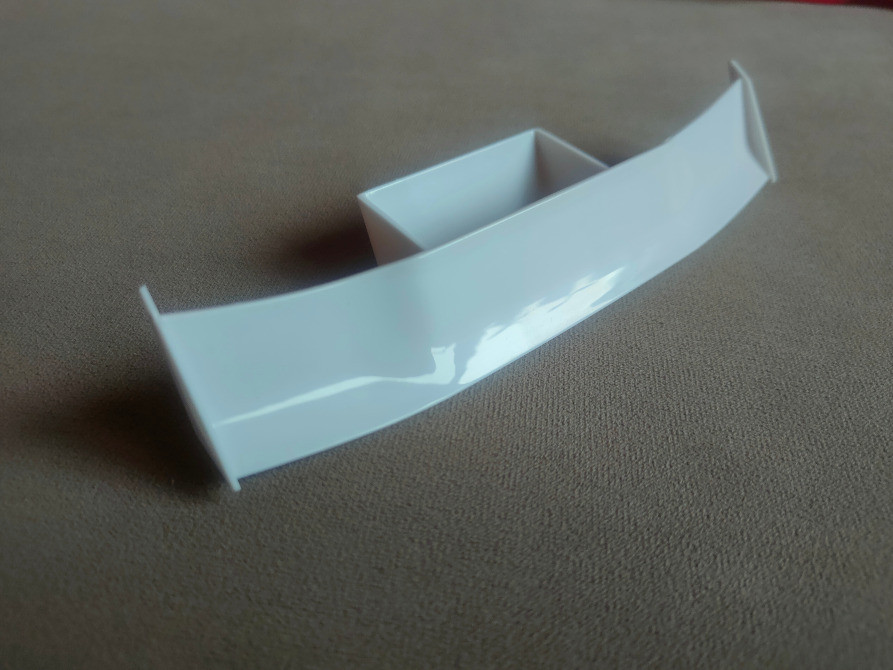 Міні Спойлер на авто Білий з посиленим скотчем Київ - фото 8