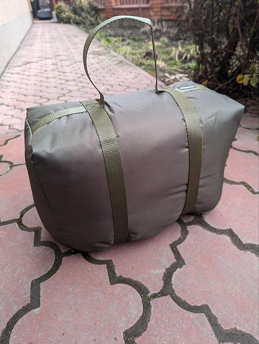 Демісезонний спальний мішок просторий Omni-Heat. Спальник ЗСУ. Військовий спальний мішок збільшень  Дніпро - фото 6