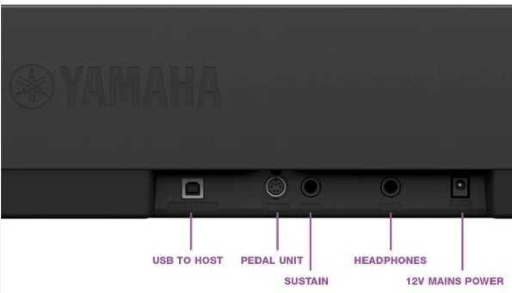 Цифрове піаніно навчання Yamaha P-145/143/45 B в наявності є гарантія. Харків - фото 1