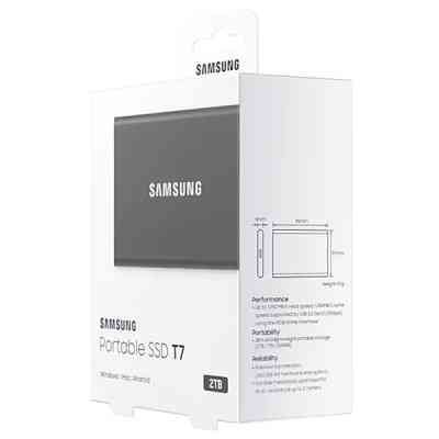 Накопитель SSD USB 3.2 2TB T7 Samsung (MU-PC2T0T/WW) Винница
