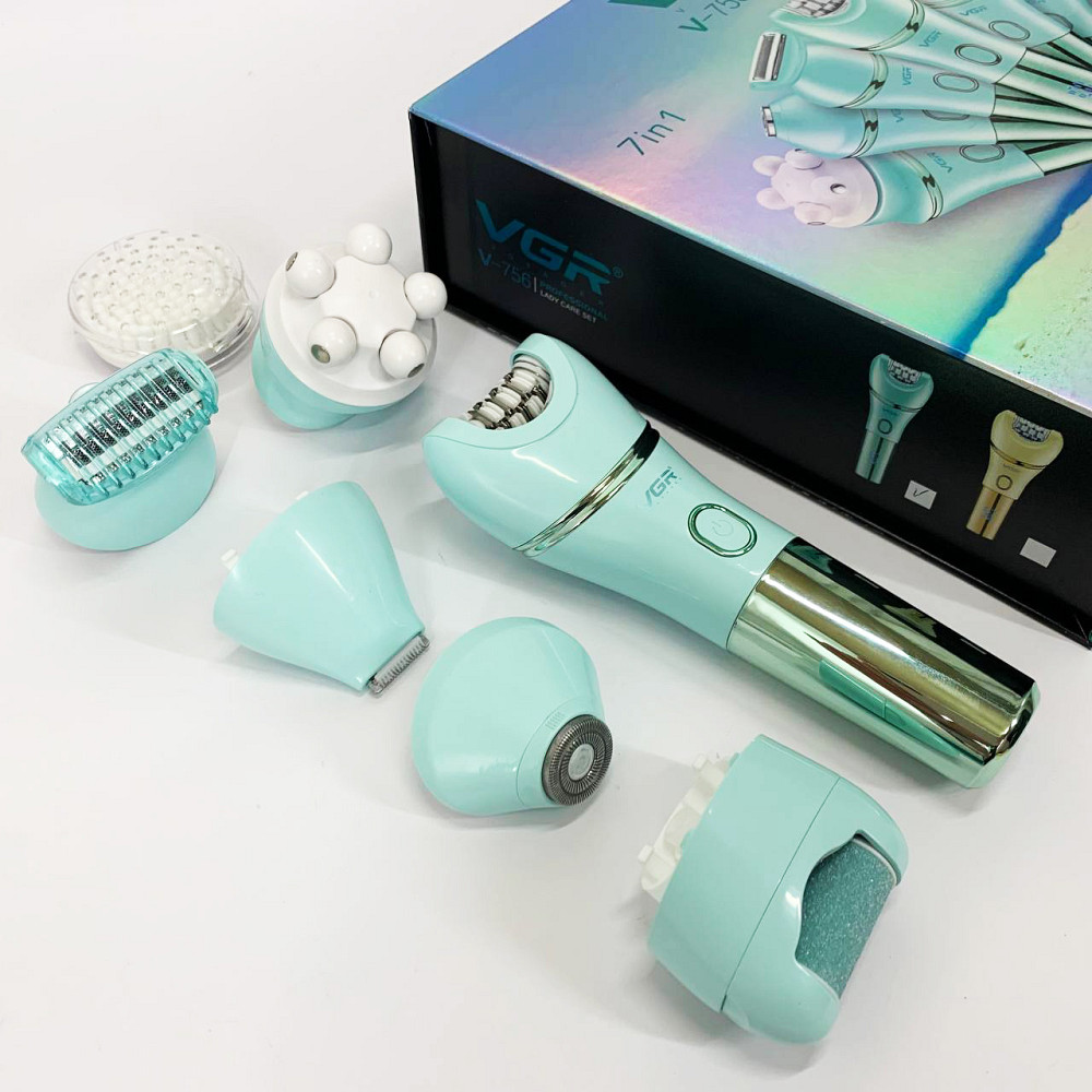 Электрический эпилятор-бритва VGR V-756, Эпилятор бритва для ног, Депилятор электрический RV-81 Львов - изображение 7