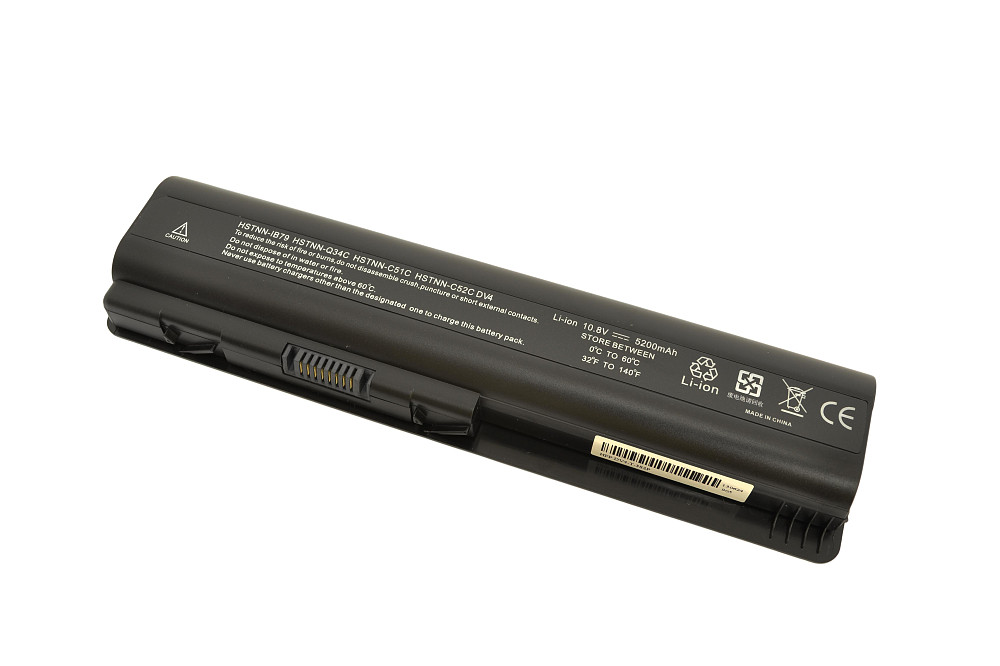 Аккумулятор для ноутбука HP Compaq HSTNN-IB79 Pavilion DV6 10.8V Black 5200mAh OEM Вінниця - фото 3